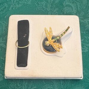 NEW Estée Lauder pleasures Precious Dragonfly Belle Libellule Solid Compact